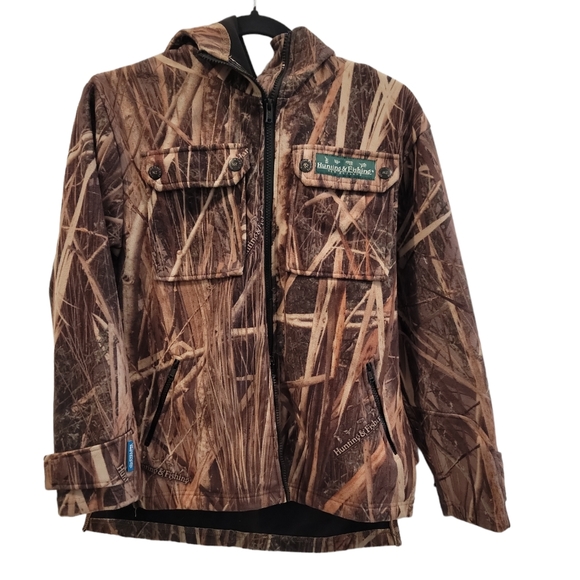 Camouflage Hunting & Fishing Women's 12 Cyclone Technology Hooded Lined Jacket - Picture 1 of 11